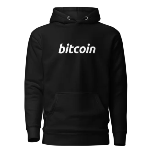 Bitcoin Black Premium Hoodie