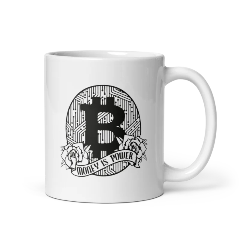 Bitcoin: Money is Power mug