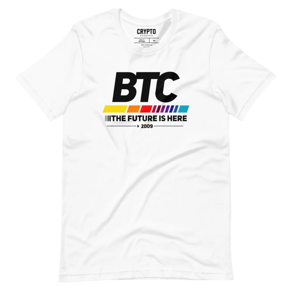 Bitcoin: The Future Is Here T-Shirt - Image 3