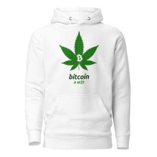 Bitcoin & Weed Hoodie