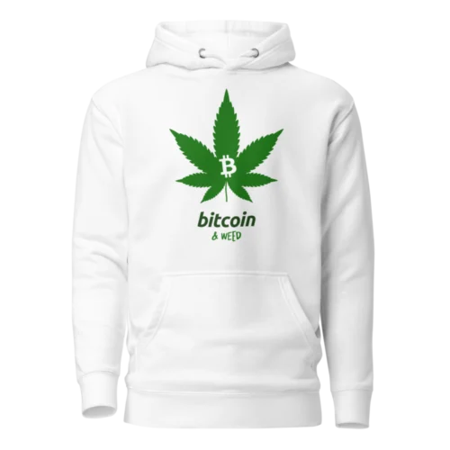 Bitcoin & Weed Hoodie