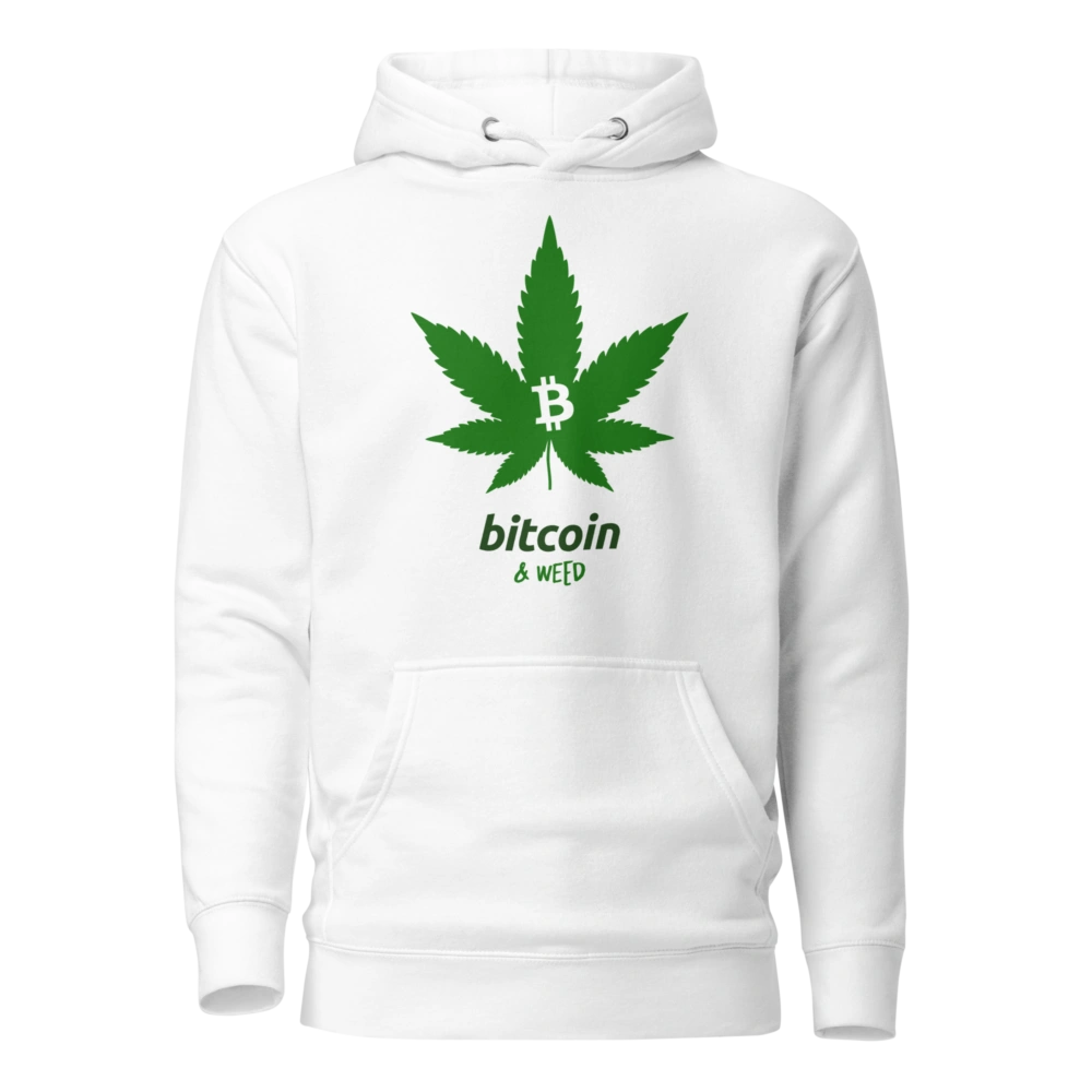 Bitcoin & Weed Hoodie