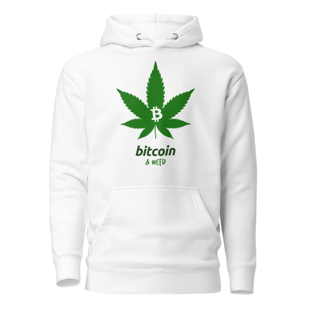 Bitcoin & Weed Hoodie