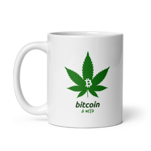 Bitcoin & Weed mug