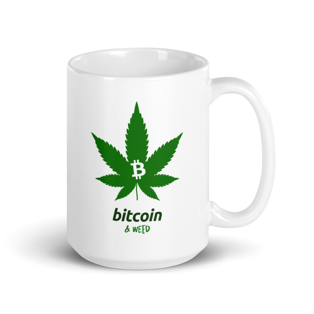 Bitcoin & Weed mug
