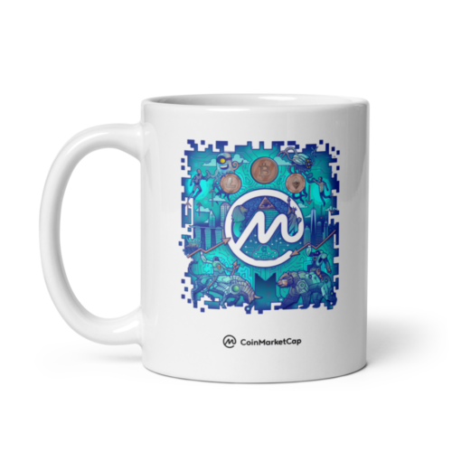 CoinMarketCap Illustration mug