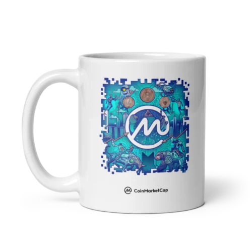 CoinMarketCap Illustration mug