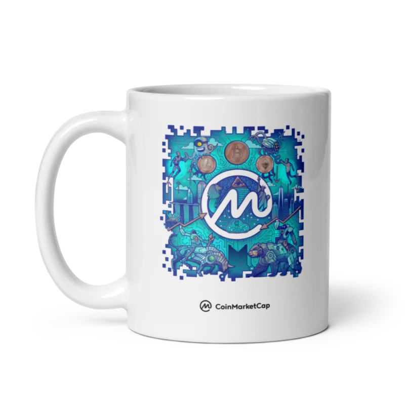 CoinMarketCap Illustration mug