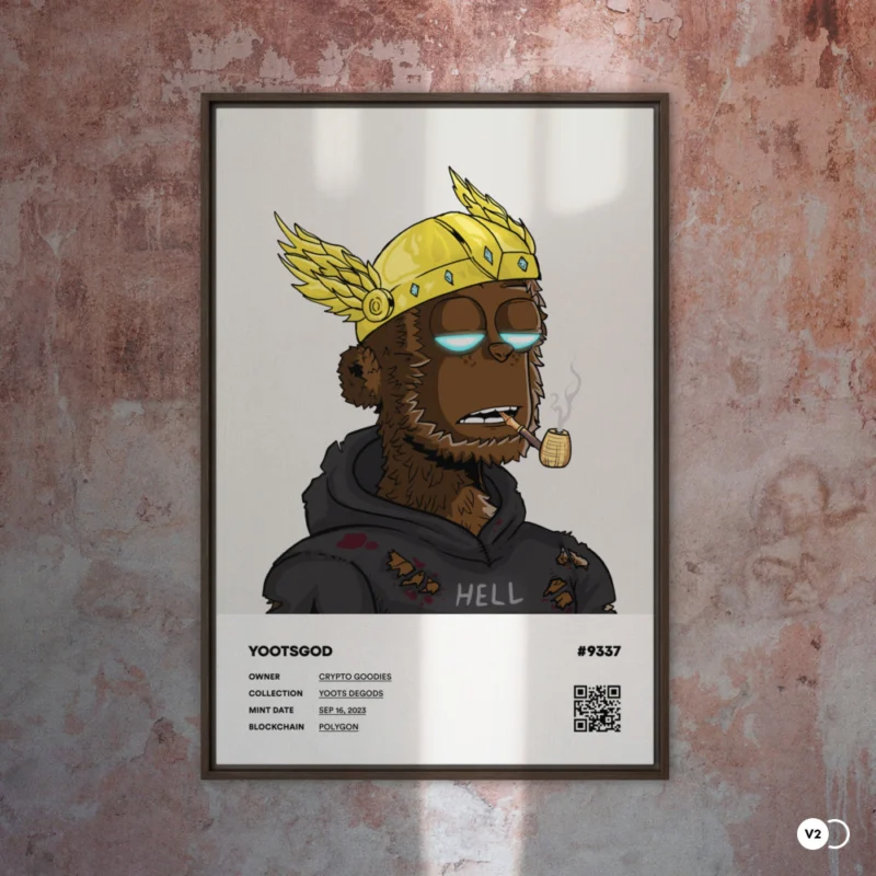 Custom Framed NFT Canvas