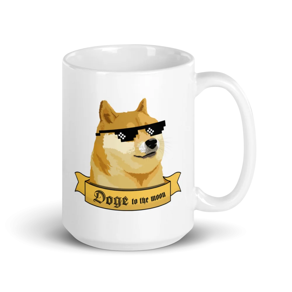 Doge to the Moon mug - Image 3