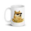 Doge to the Moon mug