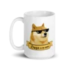 Doge to the Moon mug