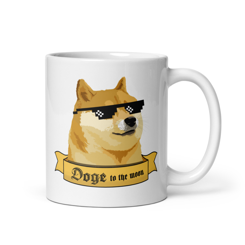 Doge To The Moon Mug