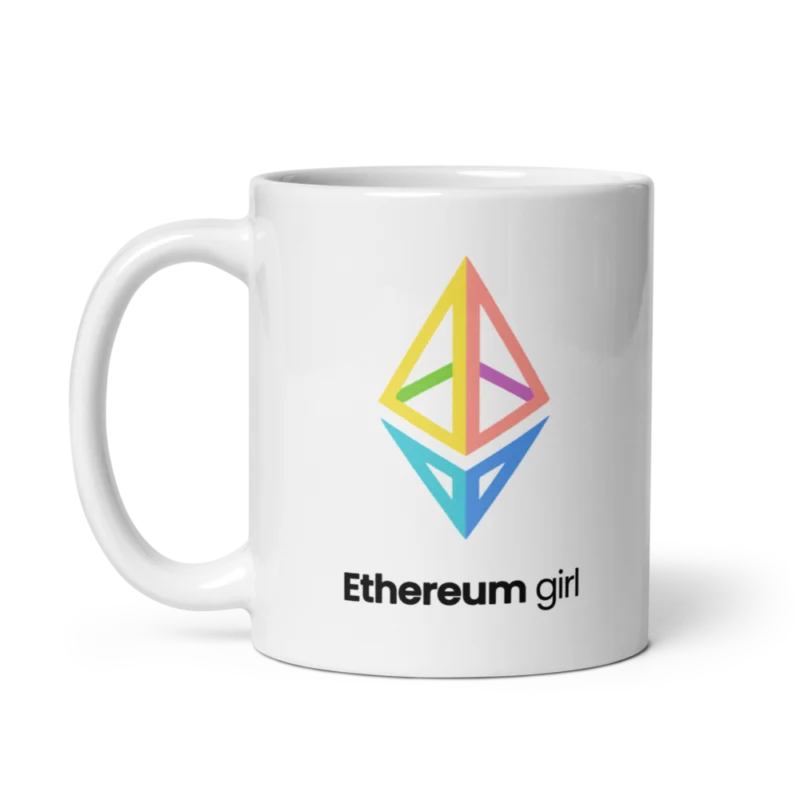 Ethereum Girl mug