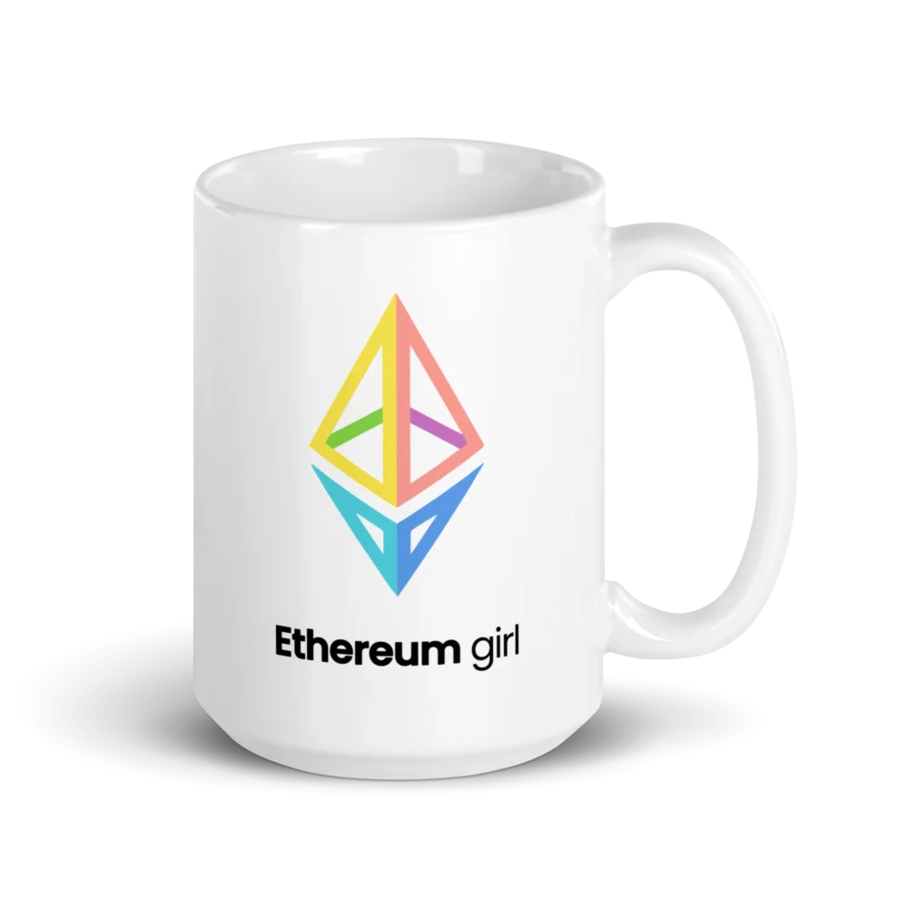 Ethereum Girl mug - Image 3
