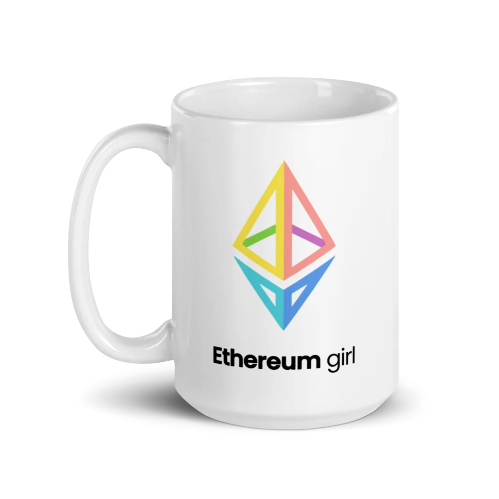 Ethereum Girl mug - Image 4