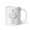 Ethereum Line Logo mug
