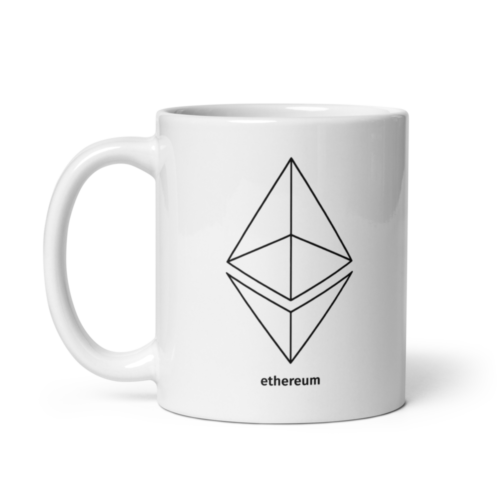 Ethereum Line Logo mug