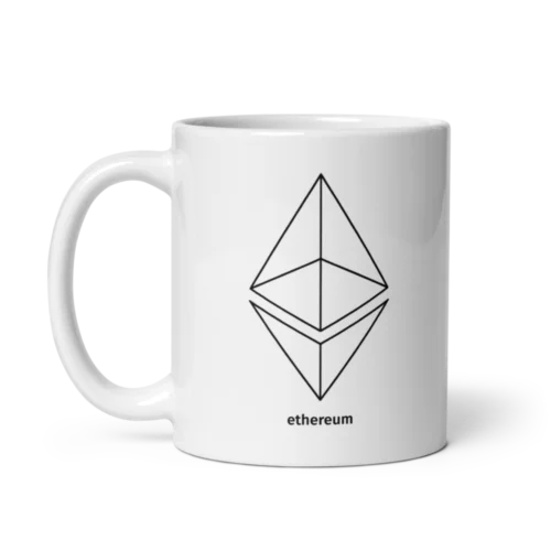 Ethereum Line Logo mug