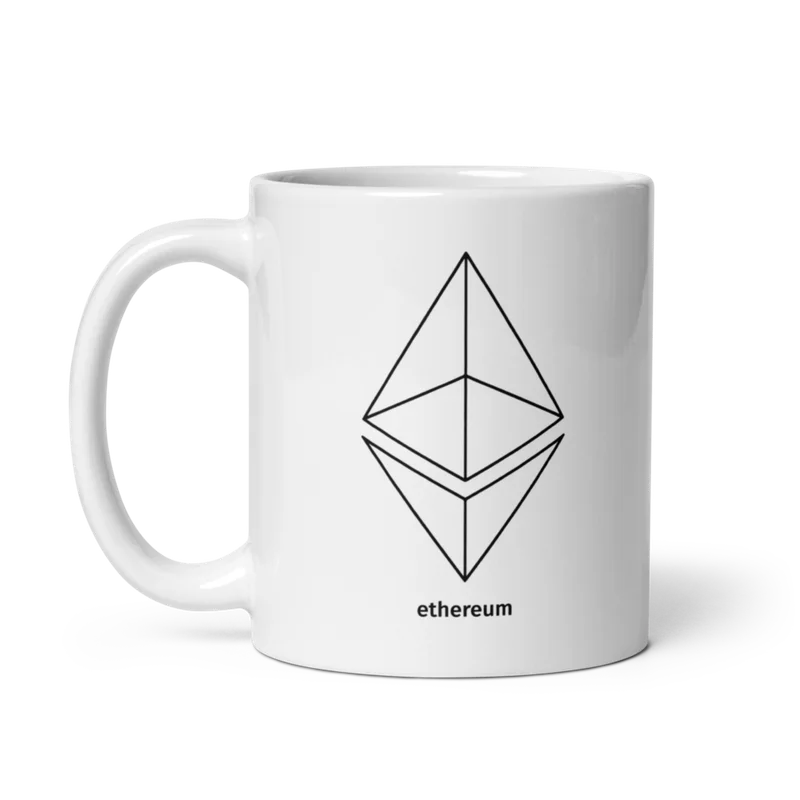 Ethereum Line Logo Mug