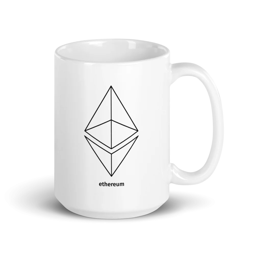 Ethereum Line Logo mug - Image 3