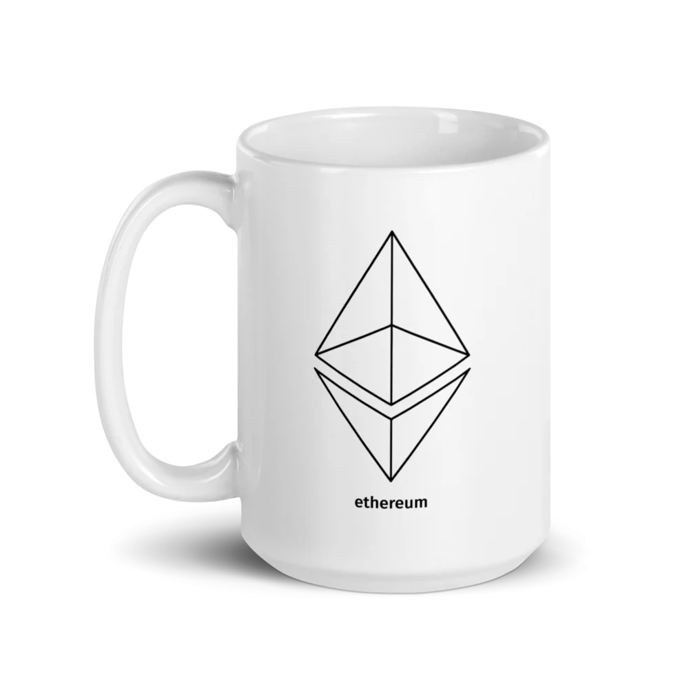 Ethereum Line Logo mug - Image 4