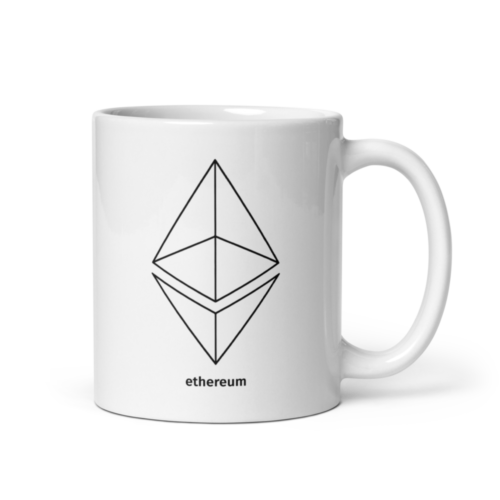 Ethereum Line Logo mug