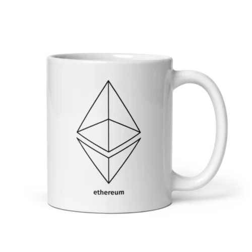 Ethereum Line Logo mug