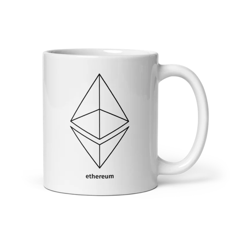 Ethereum Line Logo Mug