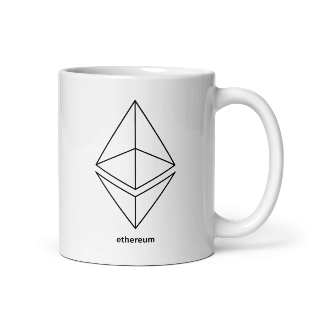 Ethereum Line Logo mug