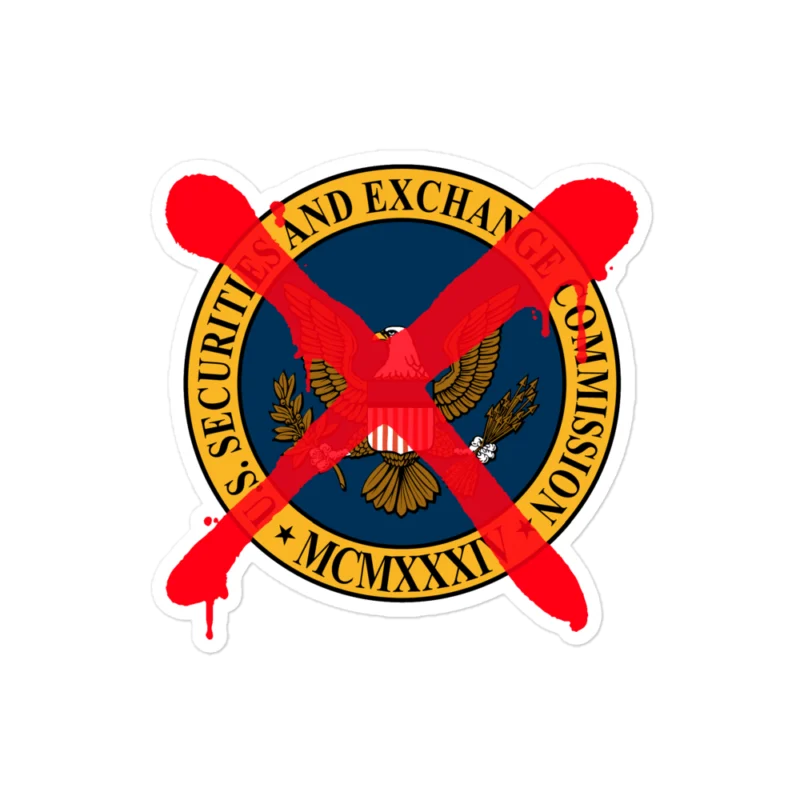 FUCK THE SEC Sticker