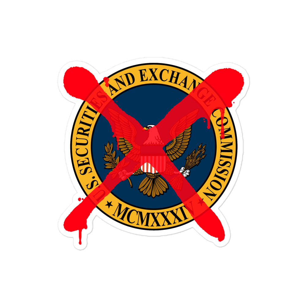 Fuck The Sec Sticker