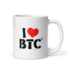 I Love BTC mug