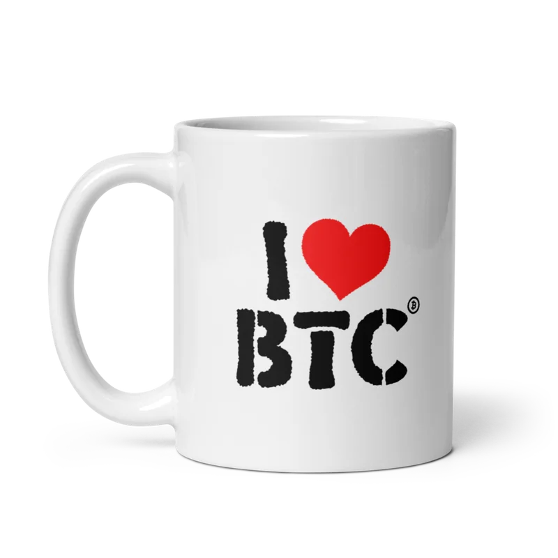 I Love Btc Mug
