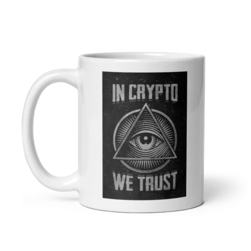 In Crypto We Trust mug
