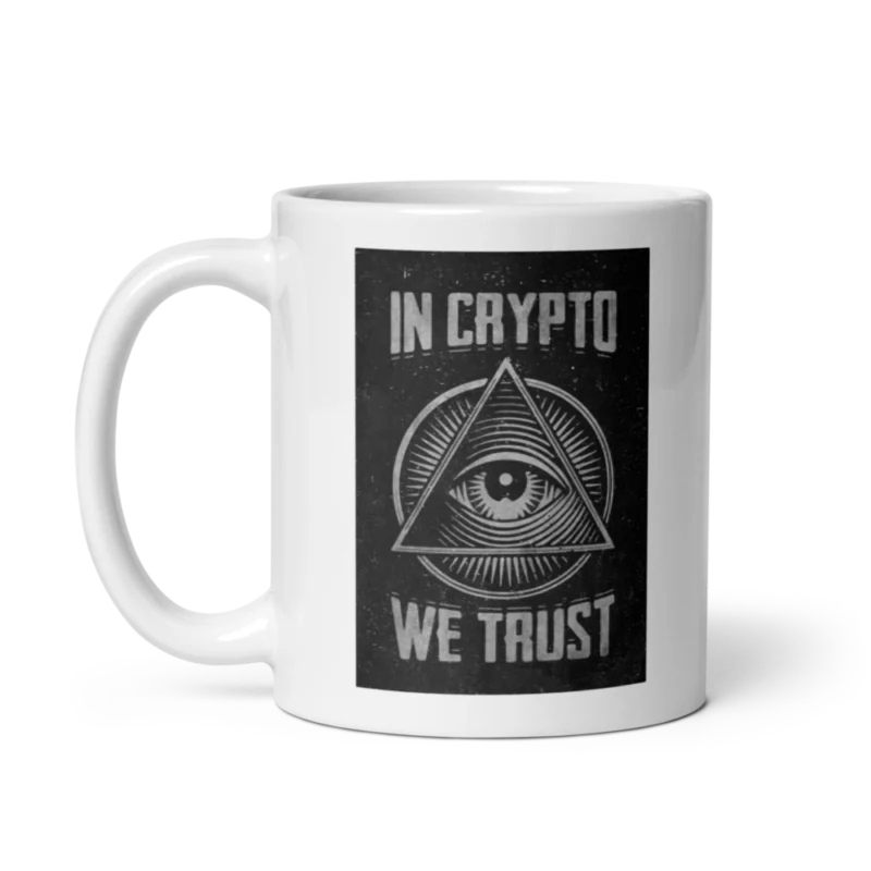 In Crypto We Trust mug