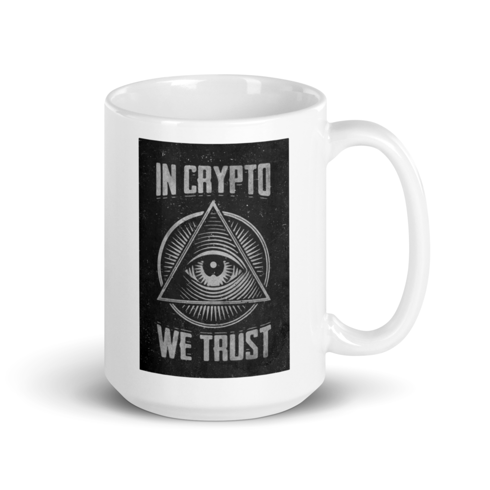 In Crypto We Trust mug