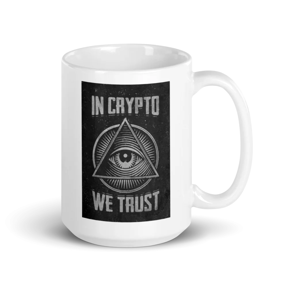 In Crypto We Trust mug - Image 3