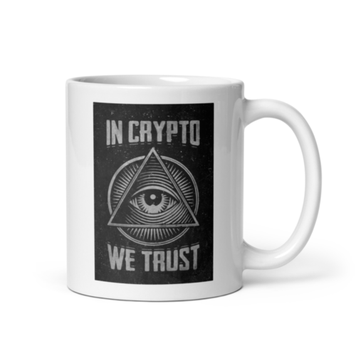 In Crypto We Trust mug