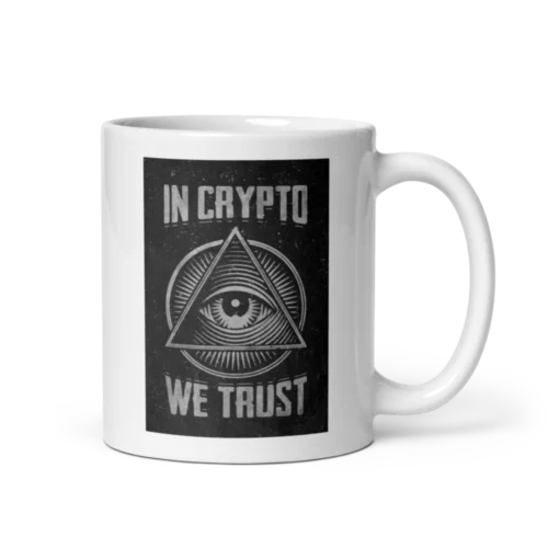 In Crypto We Trust mug