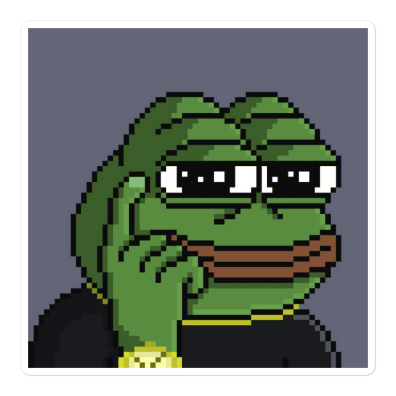 $PEPE Smart Meme Sticker