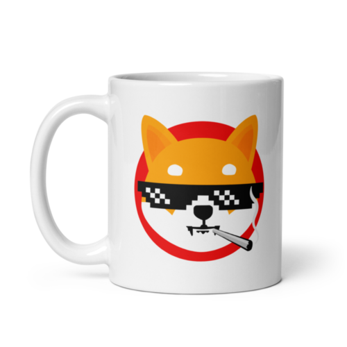 Shiba Inu x Thug Life mug