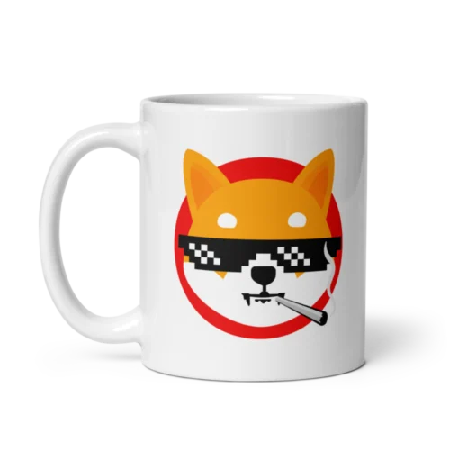 Shiba Inu x Thug Life mug