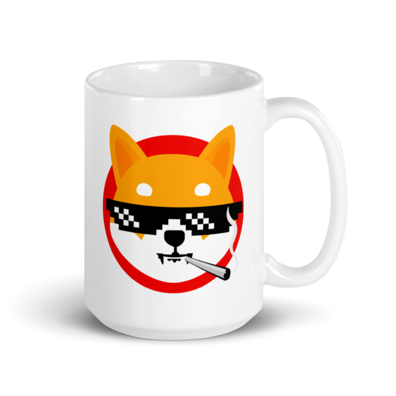 Shiba Inu x Thug Life mug