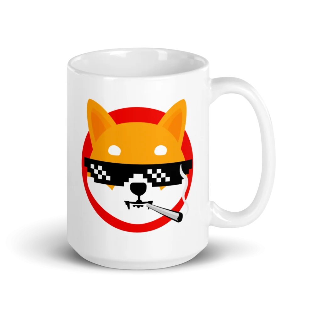 Shiba Inu x Thug Life mug - Image 3