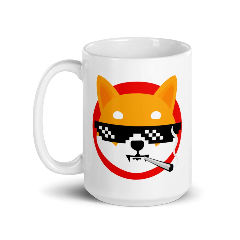 Shiba Inu x Thug Life mug - Image 4