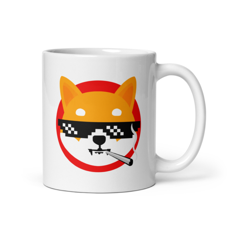 Shiba Inu x Thug Life mug