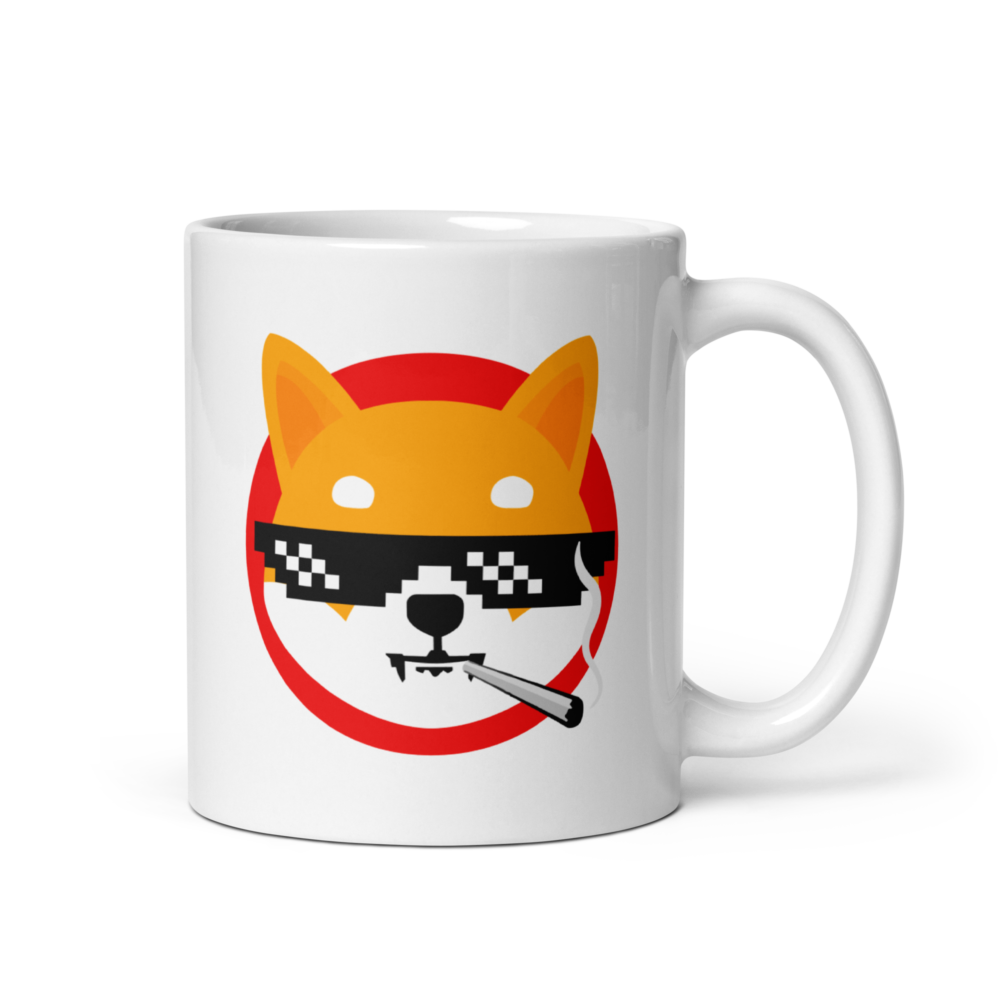 Shiba Inu X Thug Life Mug