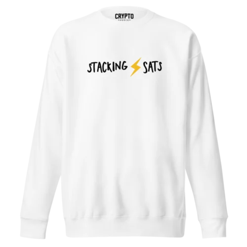 Stacking Sats Sweatshirt
