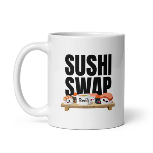 Sushi Swap mug